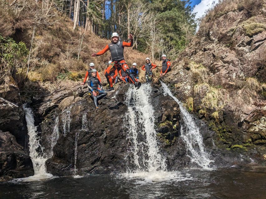 Galloway: Canyoning Adventure Experience - Canyoning in Murray’s Canyon, in the Galloway Forest Park zone