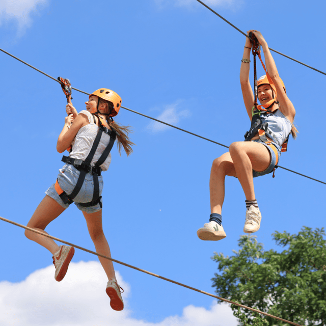 Gripped London: Zip Line, High Ropes & Freefall Adventure - Gripped London at Hobbledown Heath: an active day, not a city tour