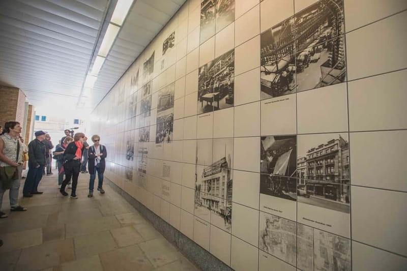 Hidden London Walking Tour - The window into London’s Roman Bath: what you see is only part of it