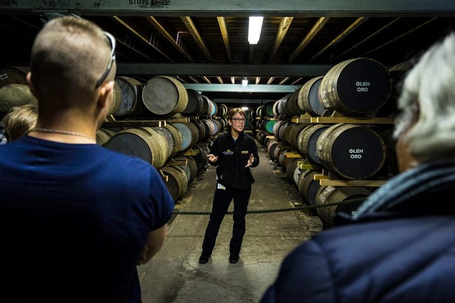 Invergordon: Inverness, Cawdor Castle & Highland Whisky Tour - Glen Ord Distillery and the Singleton of Glen Ord 12-year-old tasting