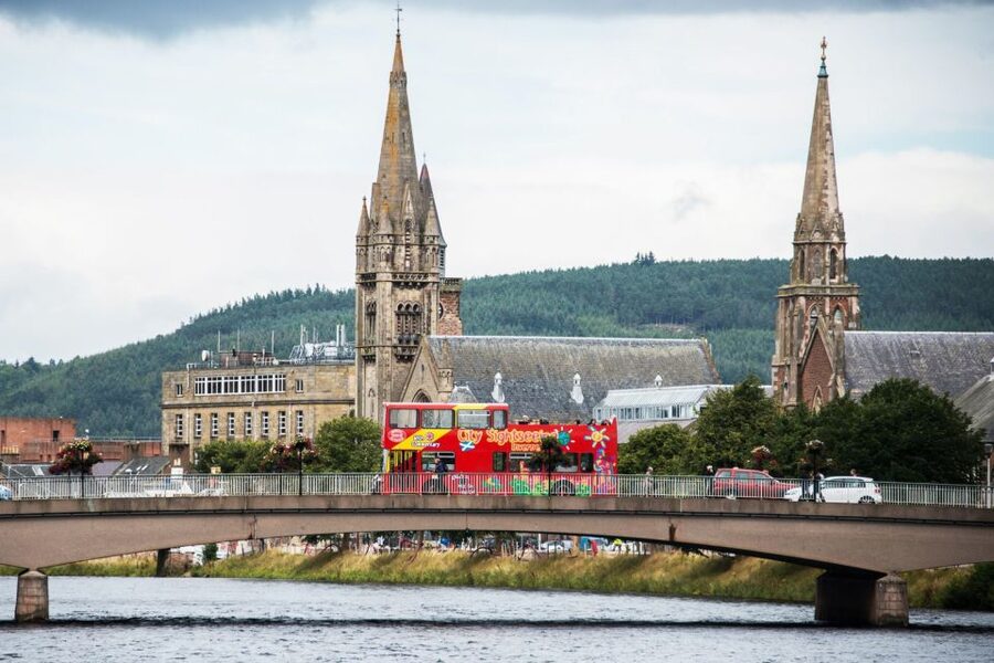 Inverness: City Sightseeing Hop-On Hop-Off Bus Tour - The real benefit of an open-top loop: seeing Inverness in layers