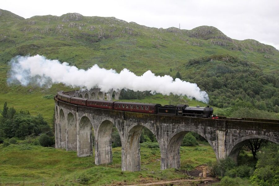 Inverness: Glenfinnan Viaduct, Mallaig, & Loch Ness Day Tour - First real stop: Urquhart Castle and Loch Ness photo angles
