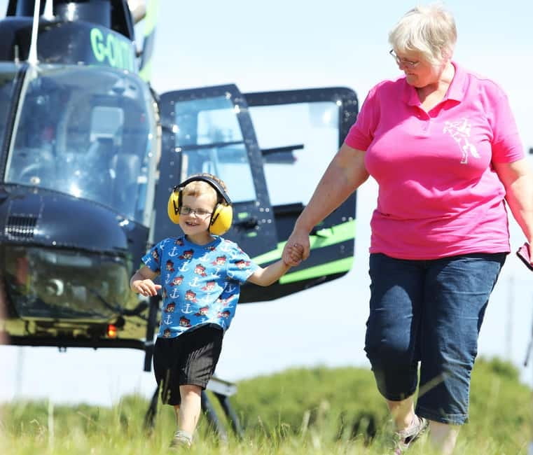 Isle of Wight: Helicopter Pleasure Flight - The real timeline: planning for short flights and occasional delays