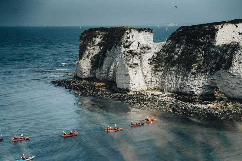 Jurassic Coast Kayaking Tour to Old Harry Rocks - Arriving at Old Harry Rocks: views, photos, and sea-stack drama