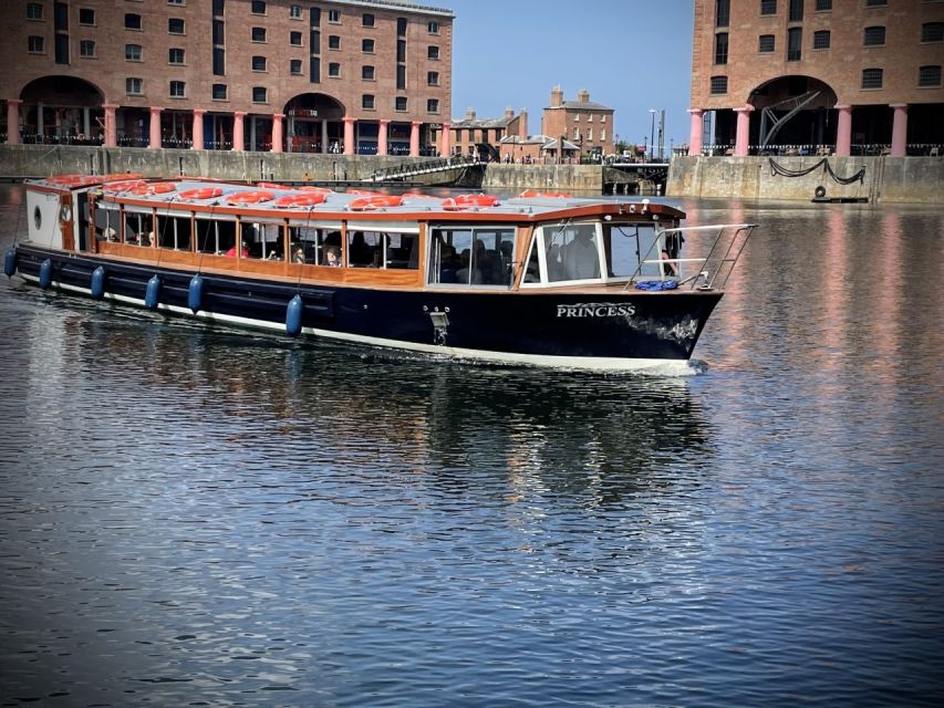 Liverpool: Albert Docks Sightseeing Cruise with Commentary - Onboard bar comfort: drinks, tables, and weather-friendly seating