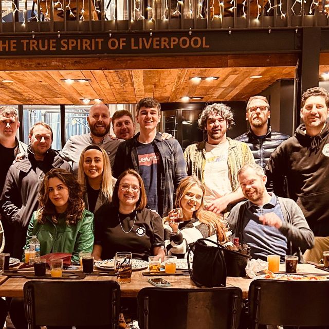 Liverpool: Brewery Bus Tour with 12 Beer and Pizza - The beer tastings: 8 to 12 pours, guided to what you actually like