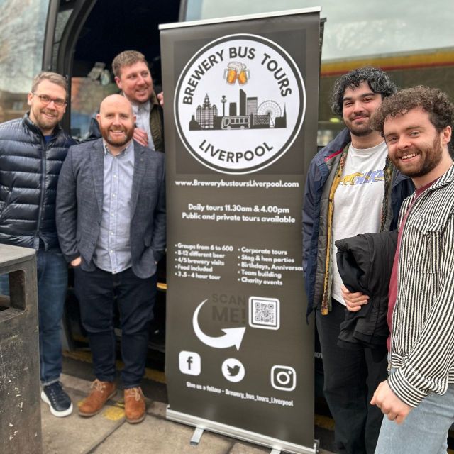 Liverpool: Brewery Bus Tour with 12 Beer and Pizza - Price and value: what $94 buys you in the real world