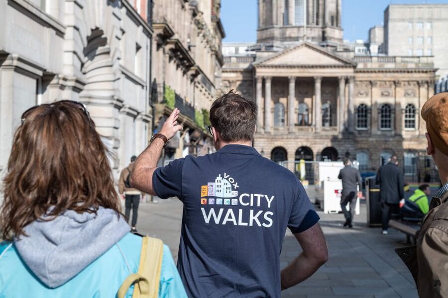 Liverpool: City and Cavern Quarter Walking Tour - Queen Victoria Monument and the civic Liverpool you can feel in your feet