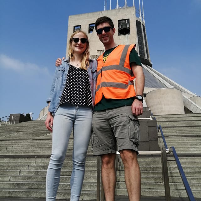 Liverpool: City Centre Highlights Tour on eBikes - Dockside Icons: Royal Albert Dock, the Three Graces, and the Pier Head