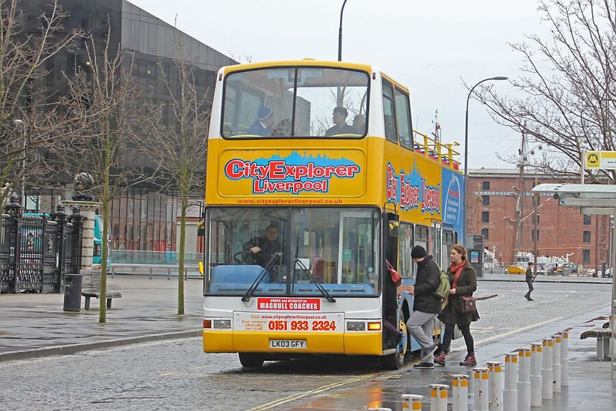 Liverpool City Explorer 24 hour hop-on hop-off Bus Tour - The 50-minute loop that gives you your bearings fast
