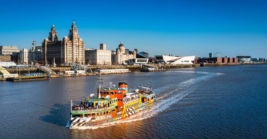 Liverpool: River Cruise and Hop-On Hop-Off Bus Tour - Pier Head to waterfront icons, what each bus stop is really good for