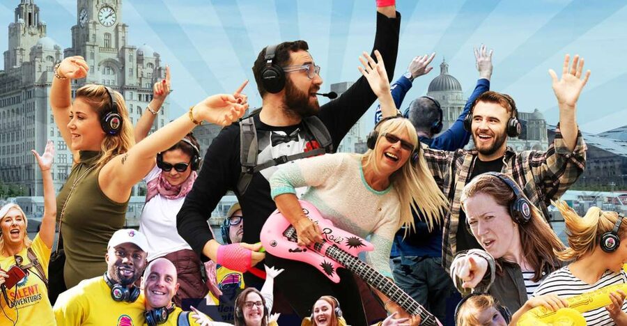 Liverpool: Silent Disco Adventure Tour - Silent Disco Adventure Energy, Without the Big Commitment