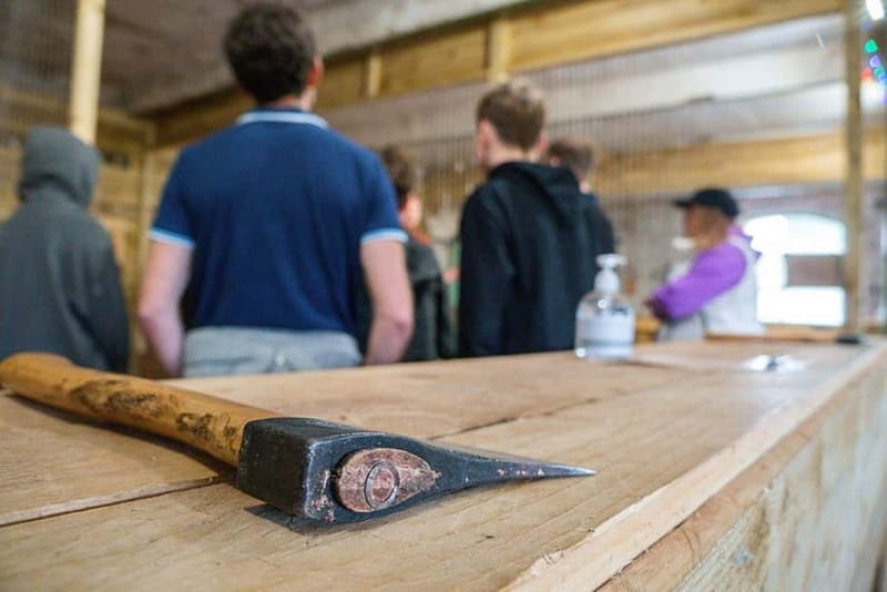 Llangollen: 30-Minute Axe Throwing Session - Overarm, underarm, and the fun trick shots