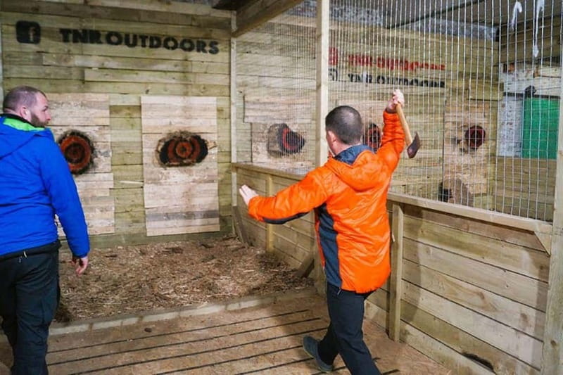 Llangollen: 30-Minute Axe Throwing Session - Who this axe throwing session suits best