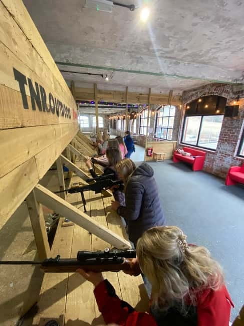 Llangollen: Axe Throwing, Archery and Air Rifles Combo - Air rifles: tin cans, pots, and that satisfying target variety