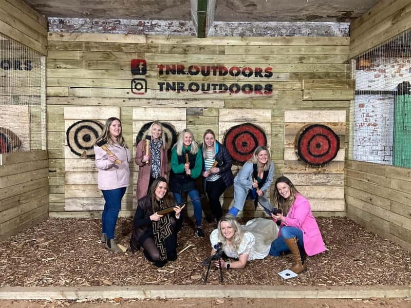 Llangollen: Axe Throwing, Archery and Air Rifles Combo - What the indoor setting changes about your day