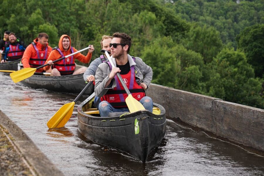 Llangollen: Guided Aqueduct Canoe Tour - Finding the Field Next to Plas-Yn-Y-Pentre Bridge (No Facilities)