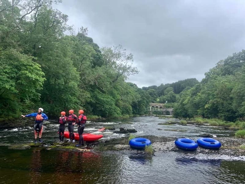Llangollen: River Tubing in the Dee Valley - Dee Valley White Water Tubing, What You Really Do on the River Dee