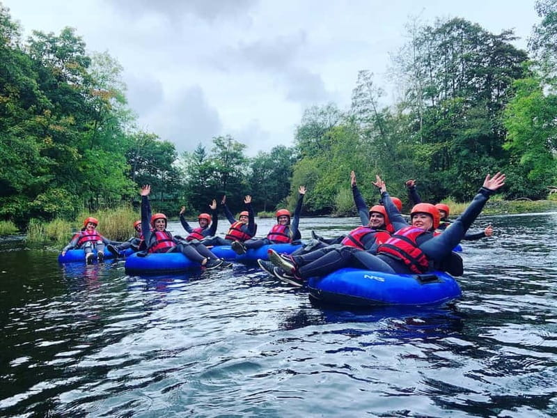 Llangollen: River Tubing in the Dee Valley - Meeting at Bearded Men Adventures HUB, the Easy Start in Llangollen