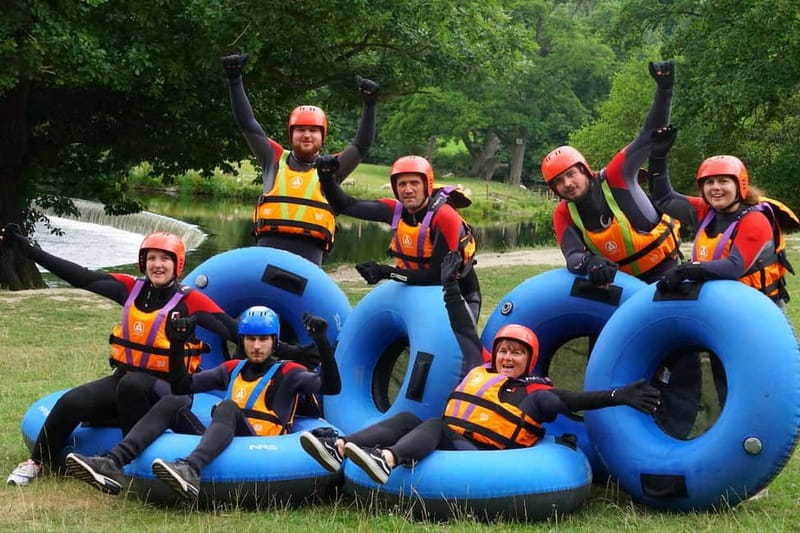 Llangollen: River Tubing in the Dee Valley - The First Minutes on the Dee, Where You Learn to Float