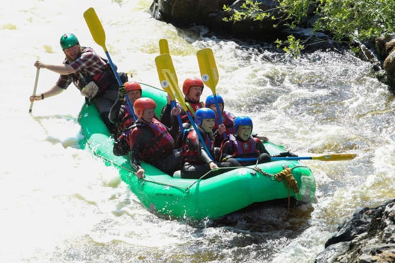 Llangollen: White Water Rafting Adventure - On-the-River Fun: Games, Challenges, and Surf Holes