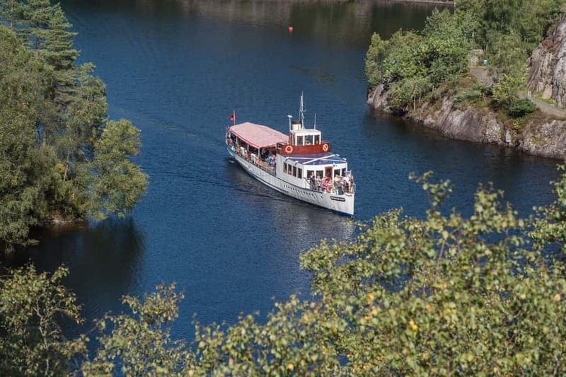 Loch Katrine – National Park Scenic Steamship Cruise - The 2-hour cruise loop to Stronachlachar, what you’ll see in each phase