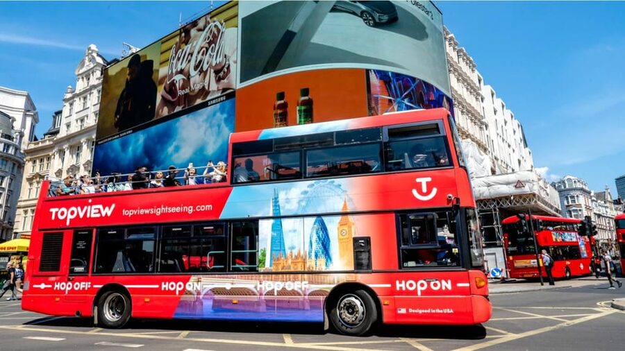 London: 24-Hour Hop-On Hop-Off Bus Pass - Where to start: Marble Arch and Piccadilly without wasting time