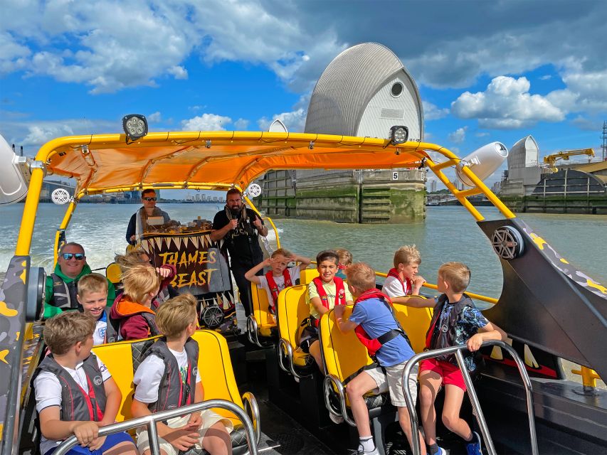 London: 40-Minute Thames Beast Jetboat Tour - The Thames route you actually care about: Shard, HMS Belfast, Tower Bridge, Thames Barrier