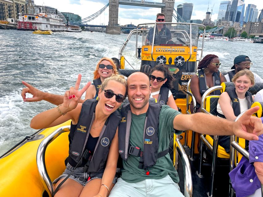 London: 70-Minute Thames Barrier Speedboat Tour - Choosing Embankment Pier or Westminster Pier