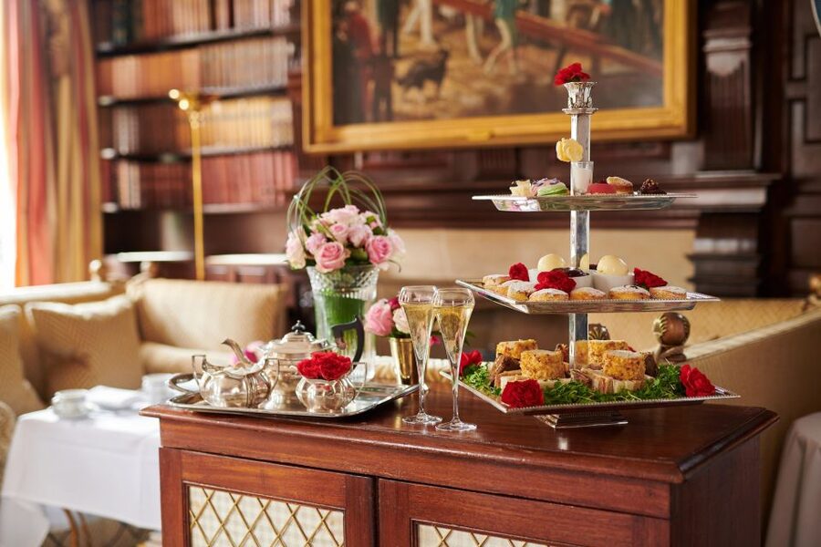 London: Afternoon Tea at The Milestone with Champagne Option - Entering The Milestone Hotel, a 1689 London setting for afternoon tea