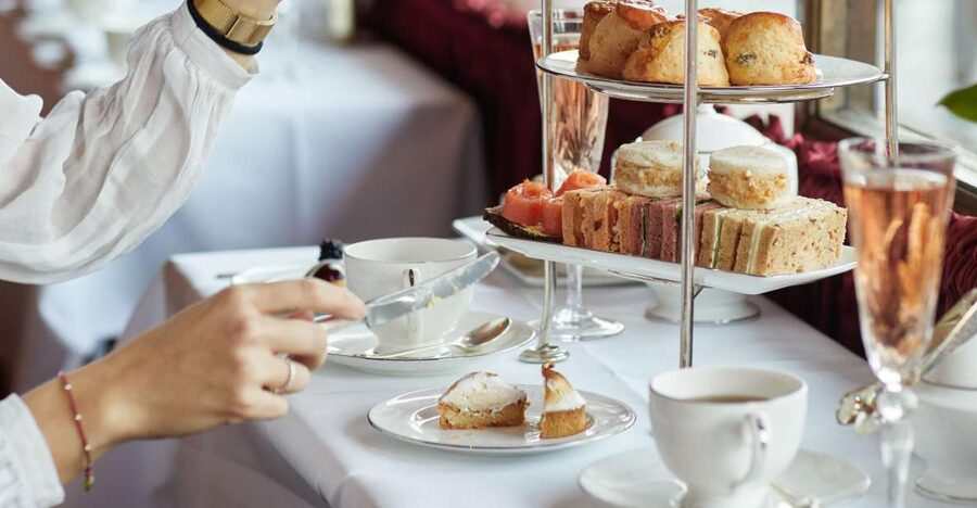 London: Afternoon Tea at The Rubens at the Palace - Sweet course: what those pastries are like