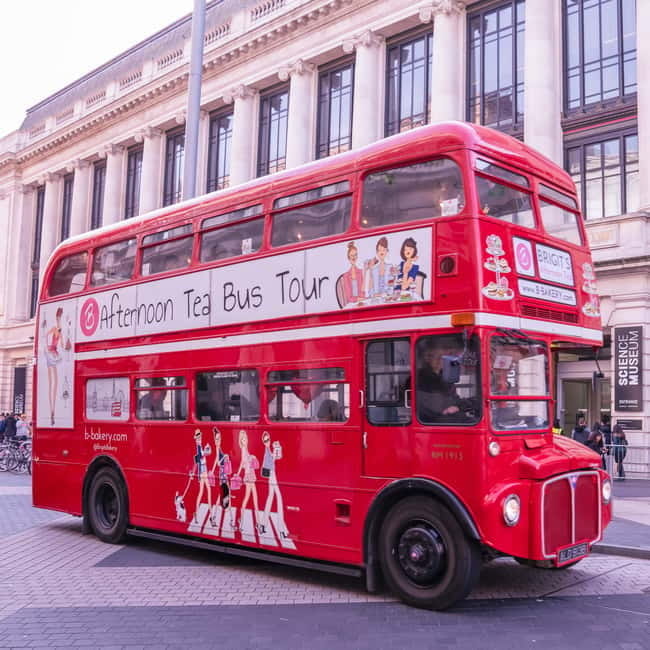 London: Afternoon Tea Sightseeing Bus Tour - Key highlights at a glance