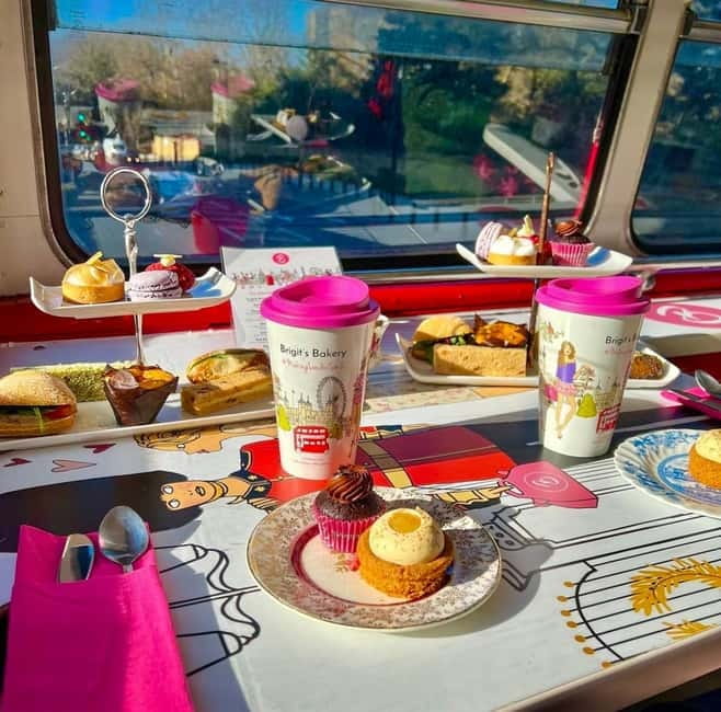 London: Afternoon Tea Sightseeing Bus Tour - Your high tea spread: what is included and what to watch for