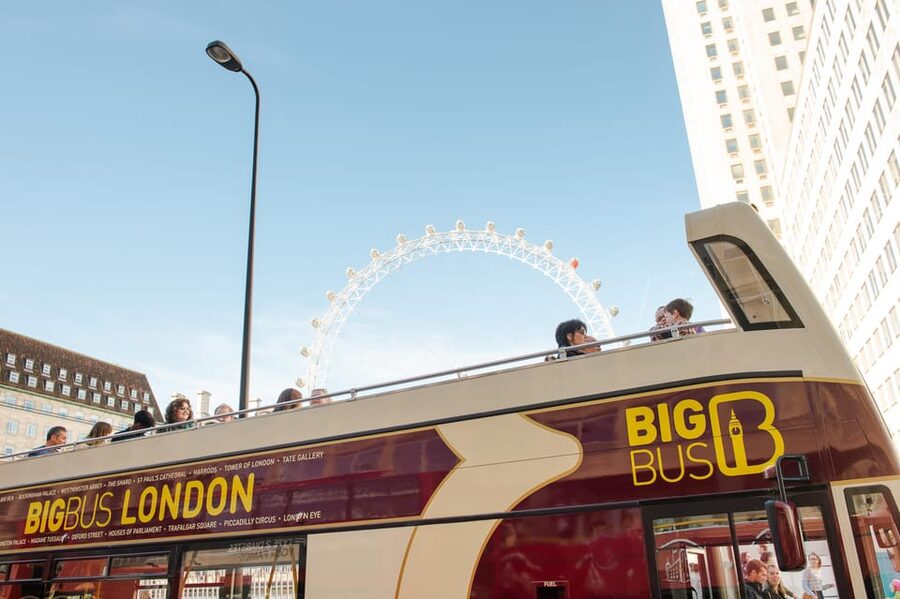 London: Big Bus Hop-on, Hop-off with Optional River Cruise - Green Route: King’s Cross to Covent Garden via the British Museum