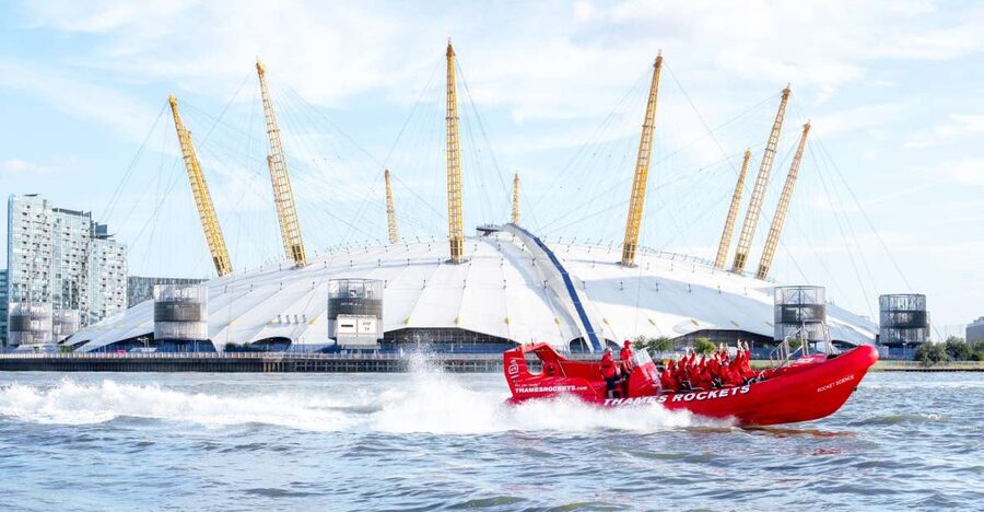 London: Break the Barrier Speed Boat Ride - Canary Wharf to the Thames Barrier: where the guide adds real context