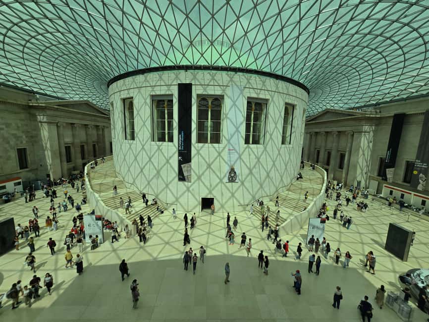 London: British Museum Guided Tour with Priority Timeslots - Great Court and the glass roof: your first wow, on purpose