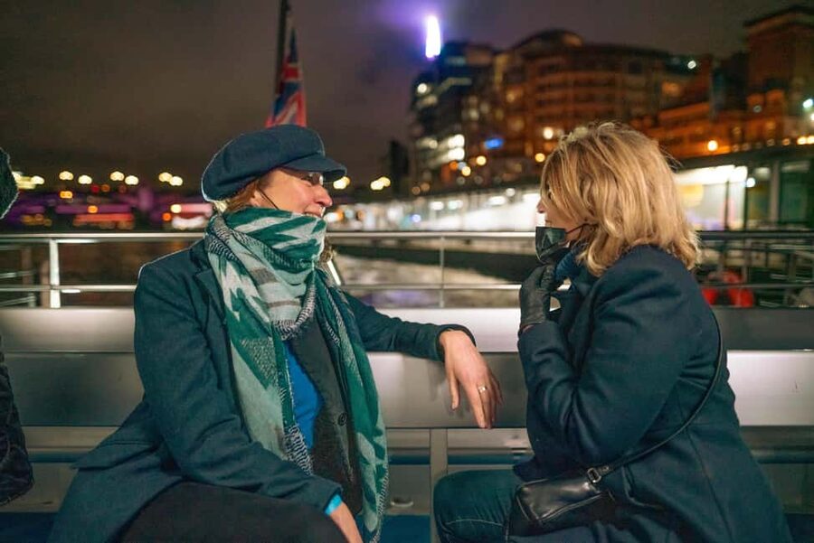 London By Night: Illuminated River Official Boat Tour - Accessibility and boarding comfort at Tower Pier