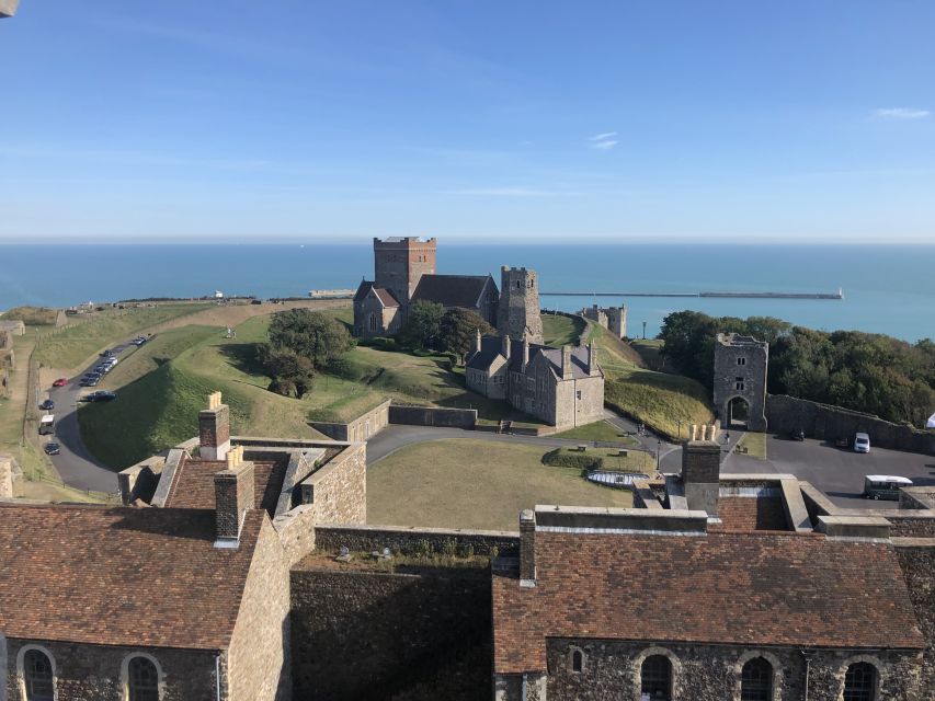 London: Canterbury Cathedral, Dover Castle, and White Cliffs - Dover Castle: from Iron Age beginnings to Roman and Anglo-Saxon leftovers