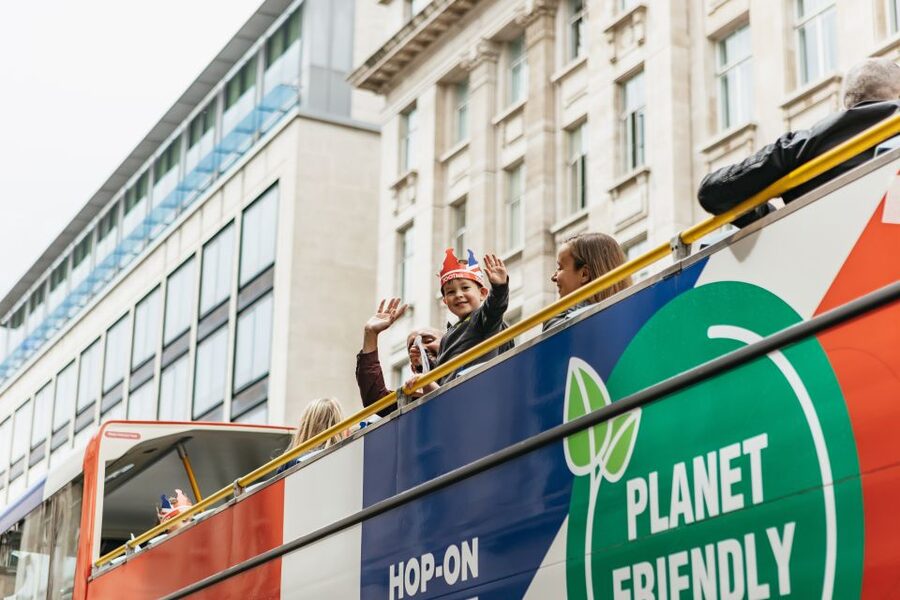 London: Children's Open Top Bus Tour - Westminster Abbey: a famous landmark without the pressure of a tour inside