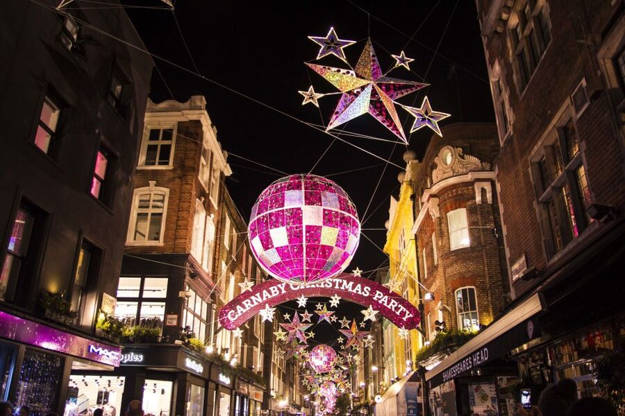 London Christmas Lights Bike Tour - What the Ride Feels Like as the Lights Come On