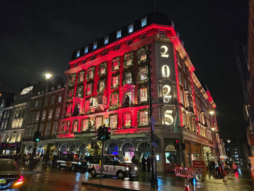 London: Christmas Lights Guided Walking Tour Small Group - Why this route hits the best Christmas lights in only two hours