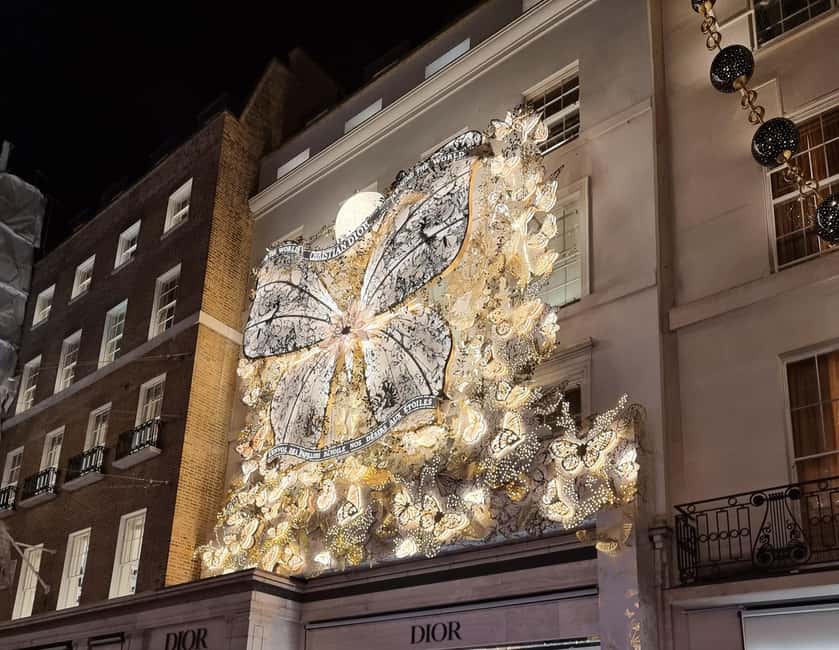 London: Christmas Lights Guided Walking Tour Small Group - Mayfair and New Bond Street, Christmas without the chaos (mostly)