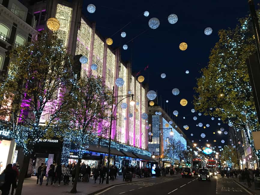 London: Christmas Lights Open-Top Bus Tour - Key things to know before you go