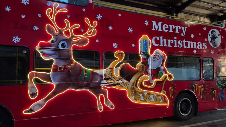London: Christmas Lights Santa Sleigh Open-Top Tour - Key Highlights Worth Your Attention