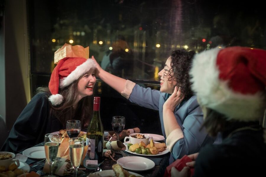 London: Christmas Party Dinner Cruise - Tower Millennium Pier to the Thames Route You Can Follow