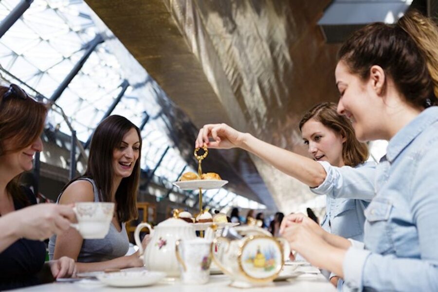 London: Cutty Sark Entrance Ticket & Afternoon Tea - Cutty Sark Afternoon Tea under the hull, the part most people remember