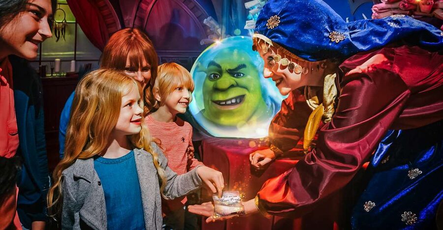 London: DreamWorks Shrek's Adventure Tour - The Muffin Man Magic Spell Lab and the 10 Live Shows Concept