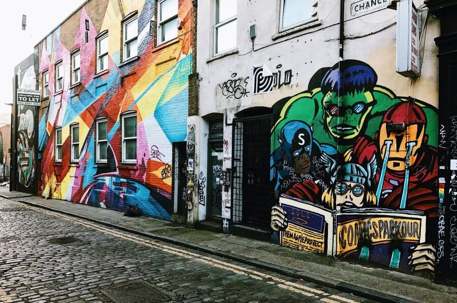 London East End - Guided Walking Tour 12 guests 2,5h - Truman Brewery Stops: Where Markets, Art, and Style Collide