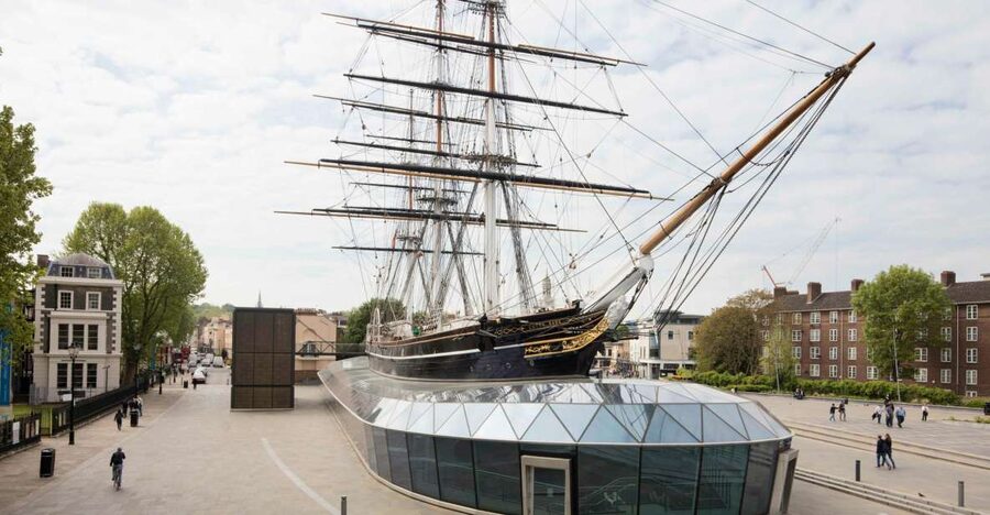 London: Entrance Ticket to the Cutty Sark - Below decks: sailors’ quarters, cabins, and ship-work spaces