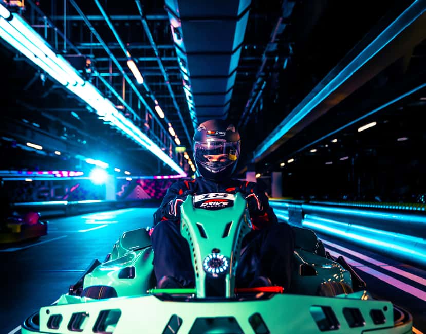 London: F1® DRIVE - The Official F1® Karting Experience - The Super Circuit Track: 500 Meters, 17 Turns, Real Pressure